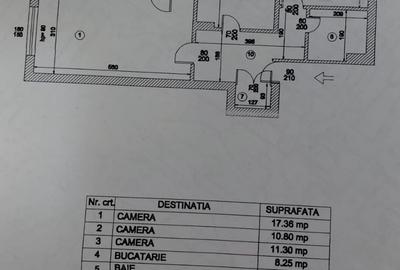 Apartament cu 3 camere semidecomandat în Gorjului - 1