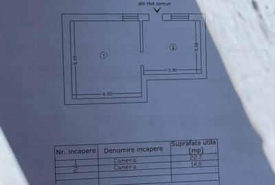 Apartament cu 3 camere în Ultracentral