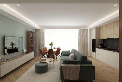 Apartament cu 3 camere decomandat, mobilat în Iancu Nicolae