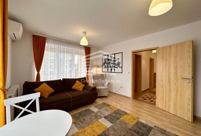 Apartament cu 2 camere decomandat, mobilat în Tractorul - 12