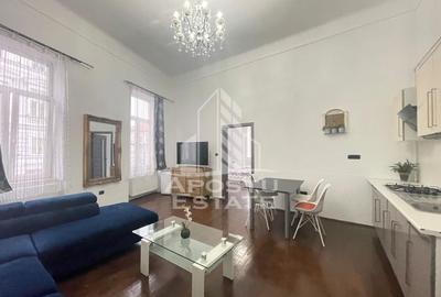 Apartament cu 2 camere decomandat, mobilat în Central - 1