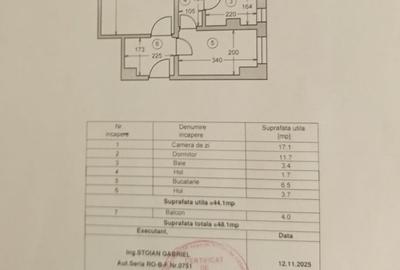 Apartament cu 2 camere circular în Războieni