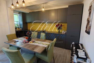 Apartament cu 2 camere semidecomandat, mobilat în Florești