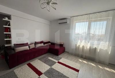 Apartament cu 4 camere decomandat, mobilat în Romanești