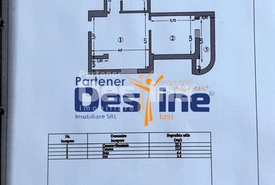 Apartament cu 2 camere, mobilat în Bucium - 9