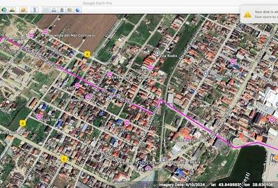 Teren de 494 mp, în Central