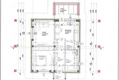 Casă cu 2 camere cu Teren 425 Mp în Deal - 2