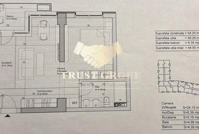 Apartament cu 2 camere semidecomandat în Lujerului - 9