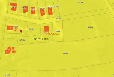 Teren de 4920 mp, în Miroslava