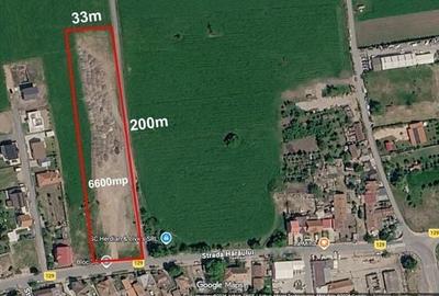 Teren de 6600 mp, în Hărăului