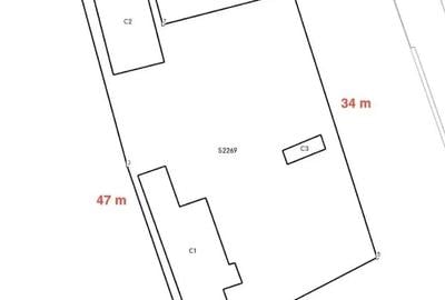 Casă cu 3 camere cu Teren 500 Mp în Central - 1