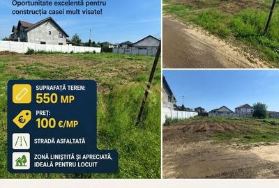 Teren de 550 mp, în Chitila - 2