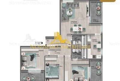 Apartament cu 4 camere decomandat în Albert - 1