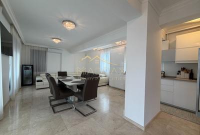 Apartament cu 6 camere decomandat, mobilat în Herăstrău