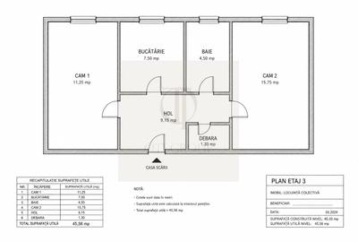 Apartament cu 2 camere decomandat în Central - 10