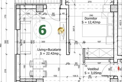 Apartament cu 2 camere în Otopeni - 3