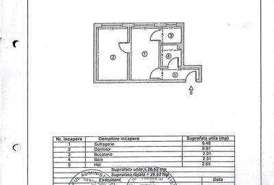 Apartament cu 2 camere nedecomandat în Tomis Nord - 2