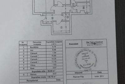 Apartament cu 3 camere decomandat în Prelungirea Ghencea - 1