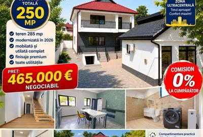 Casă individuală cu 4 camere cu Canalizare în Ultracentral - 1