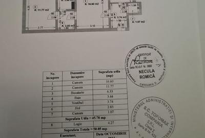 Apartament semidecomandat în Bucureștii Noi