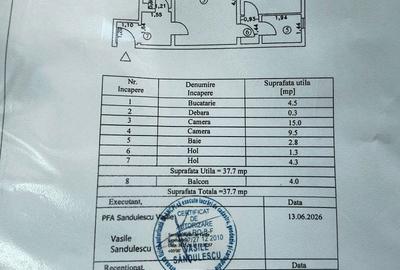 Apartament cu 2 camere semidecomandat în Vărsătura - 6