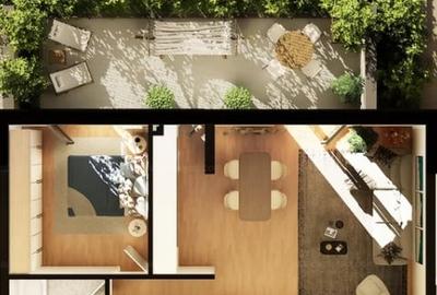 Apartament cu 2 camere în Între Lacuri