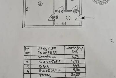 Garsonieră decomandată în Titan - 1