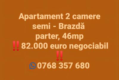 Apartament cu 2 camere semidecomandat în Calea București
