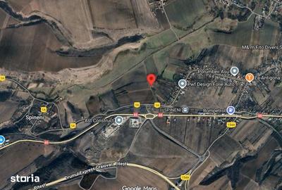 Teren de 2500 mp, în Vest