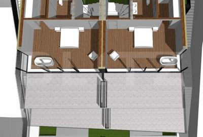 Duplex cu 5 camere cu Canalizare în Europa - 11