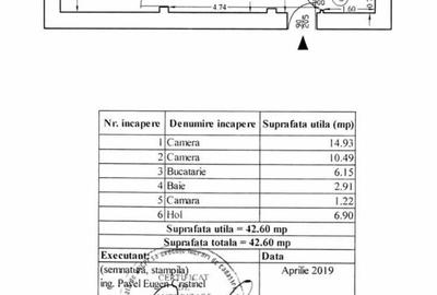 Apartament cu 2 camere decomandat, mobilat în Floreasca - 11