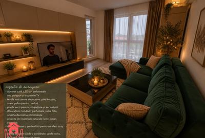 Apartament cu 2 camere semidecomandat, mobilat în Sisești - 3