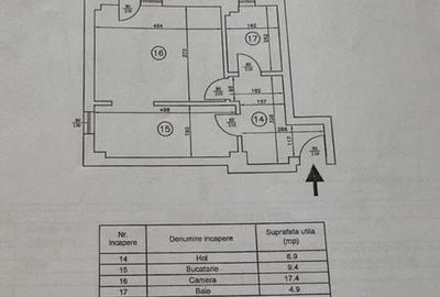 Garsonieră decomandată în Valea Lupului - 1