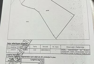 Teren de 40000 mp, în Central