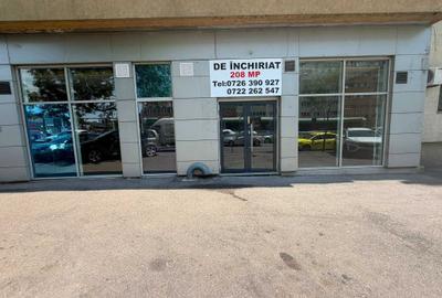 Spațiu comercial, de 208 mp, în Colentina