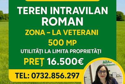 Teren de 500 mp, în Central