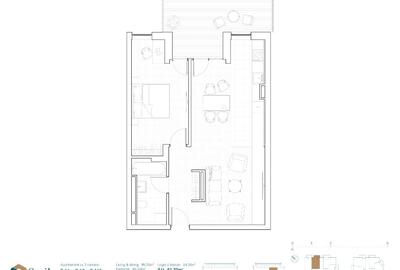 Apartament cu 2 camere semidecomandat în Mehala - 2