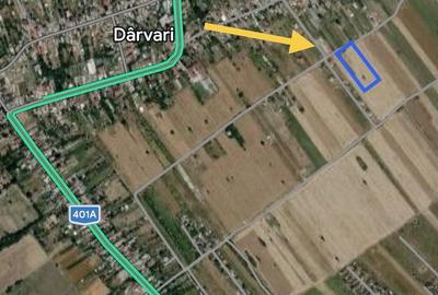 Teren de 2500 mp, în Dârvari - 1