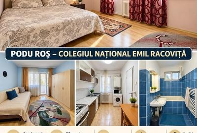 Apartament cu 2 camere semidecomandat în Podu Roș