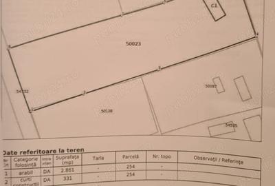 Casă cu 2 camere cu Teren 3240 Mp în Mânăstireni - 3