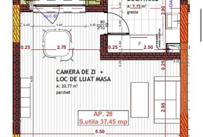 Garsonieră semidecomandată în Florești