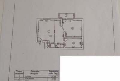 Apartament cu 3 camere semidecomandat în 1 Decembrie 1918