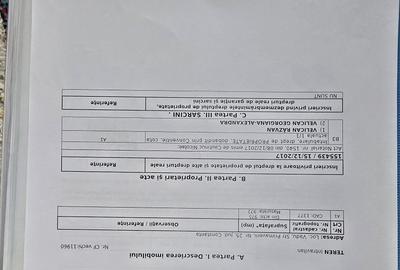 Teren de 975 mp, în Vadu