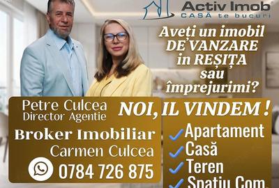 Apartament cu 4 camere decomandat în Central