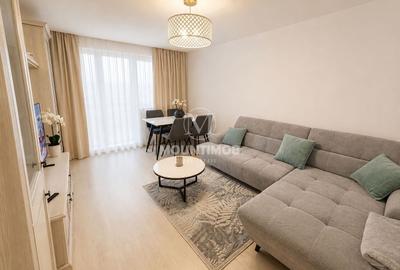 Apartament cu 2 camere decomandat, mobilat în Tractorul