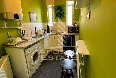 Apartament cu 2 camere semidecomandat, mobilat în Ultracentral - 5