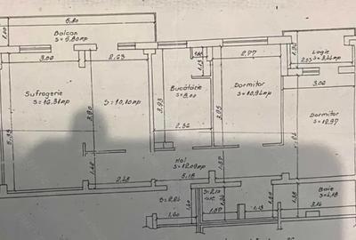 Apartament cu 4 camere decomandat în Micro 17 - 2