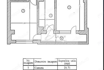 Apartament cu 2 camere decomandat, mobilat în Central - 19