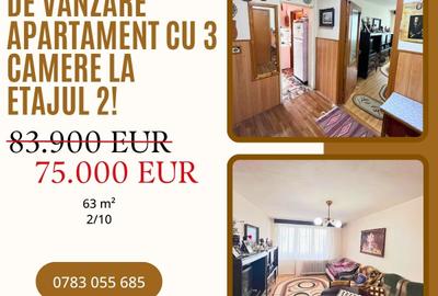 Apartament cu 3 camere în Simeria