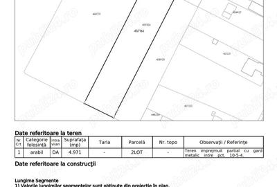 Teren de 4971 mp, în Lipovei - 2